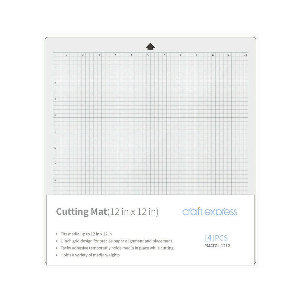 12" x 12" Square Cutting Mats - 4 Pack - Craft Express - - 12" x 12" Square Cutting Mats - 4 Pack - Craft Express -