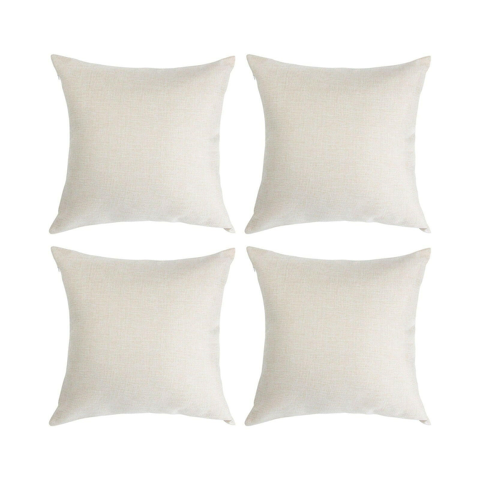 16" White Square Pillow Cover for Sublimation – Perfect for Personalized Home Décor - Craft Express -