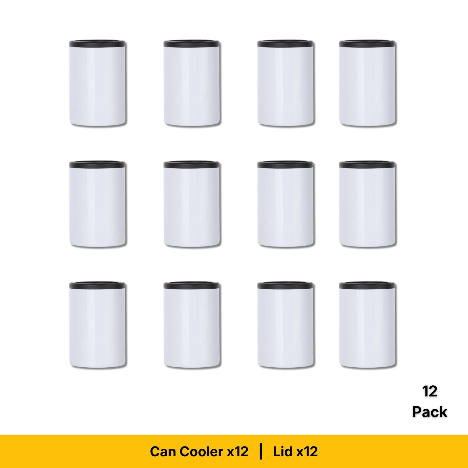 Craft Express 12oz Stainless Steel Classic Can Coolers – Sublimation Ready