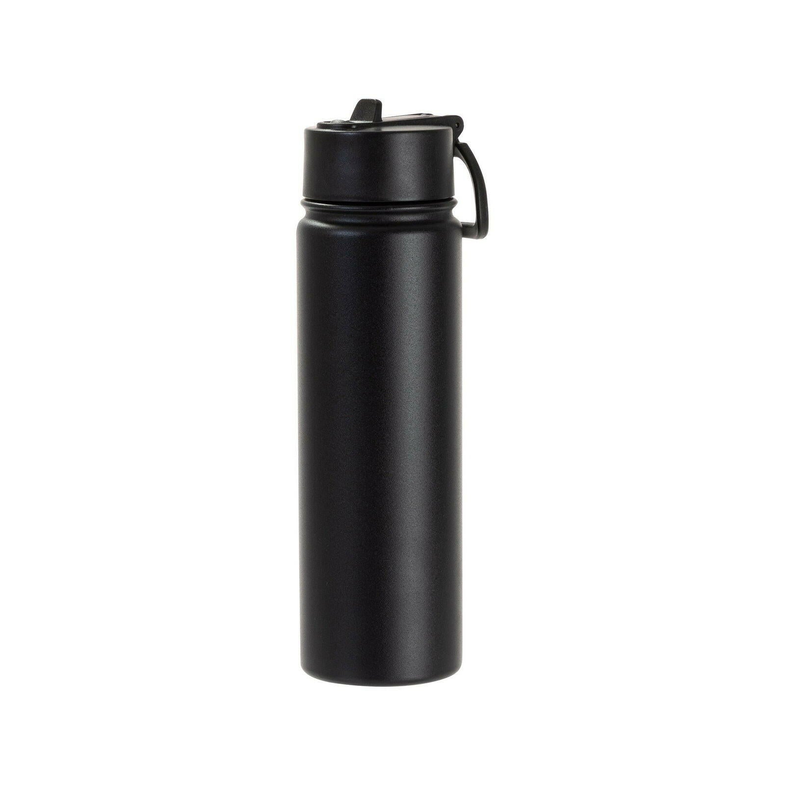 Craft Express 6 Pack 22oz Powder Coated Water Bottle Flasks – Laser-Ready Drinkware.