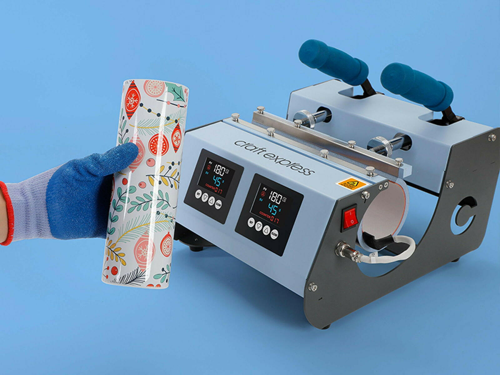 Craft Express 3-in-1 Two Station Mug Press Press.