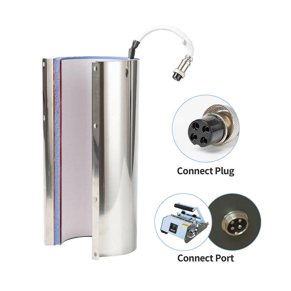 Craft Express 30oz 4-Pin Heating Attachment – For Tumbler Heat Press.