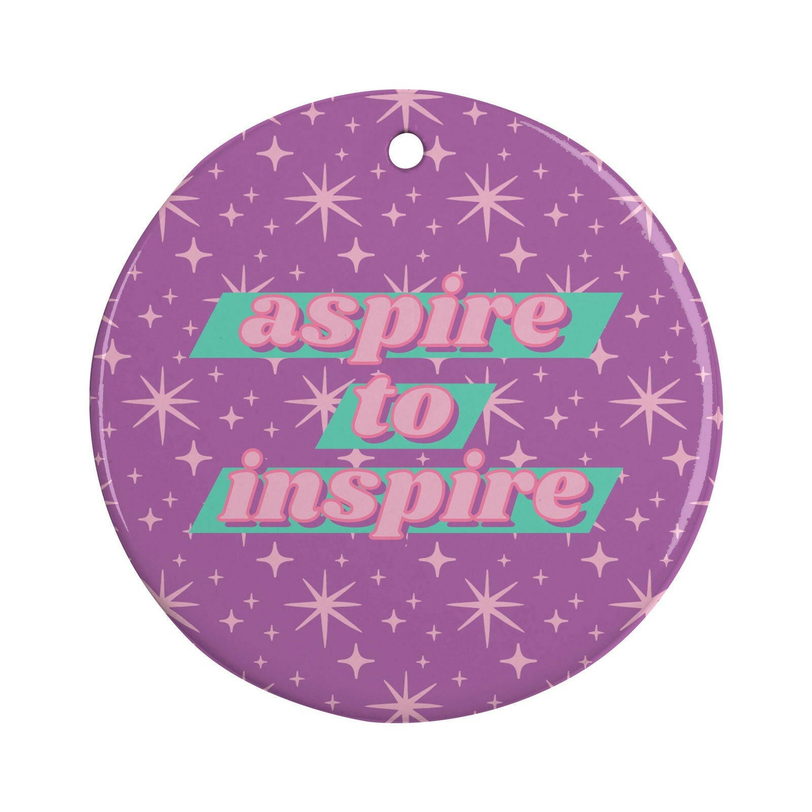 3" Round Double Sided Sublimation Ceramic Ornaments - Craft Express - - 3" Round Double Sided Sublimation Ceramic Ornaments - Craft Express -