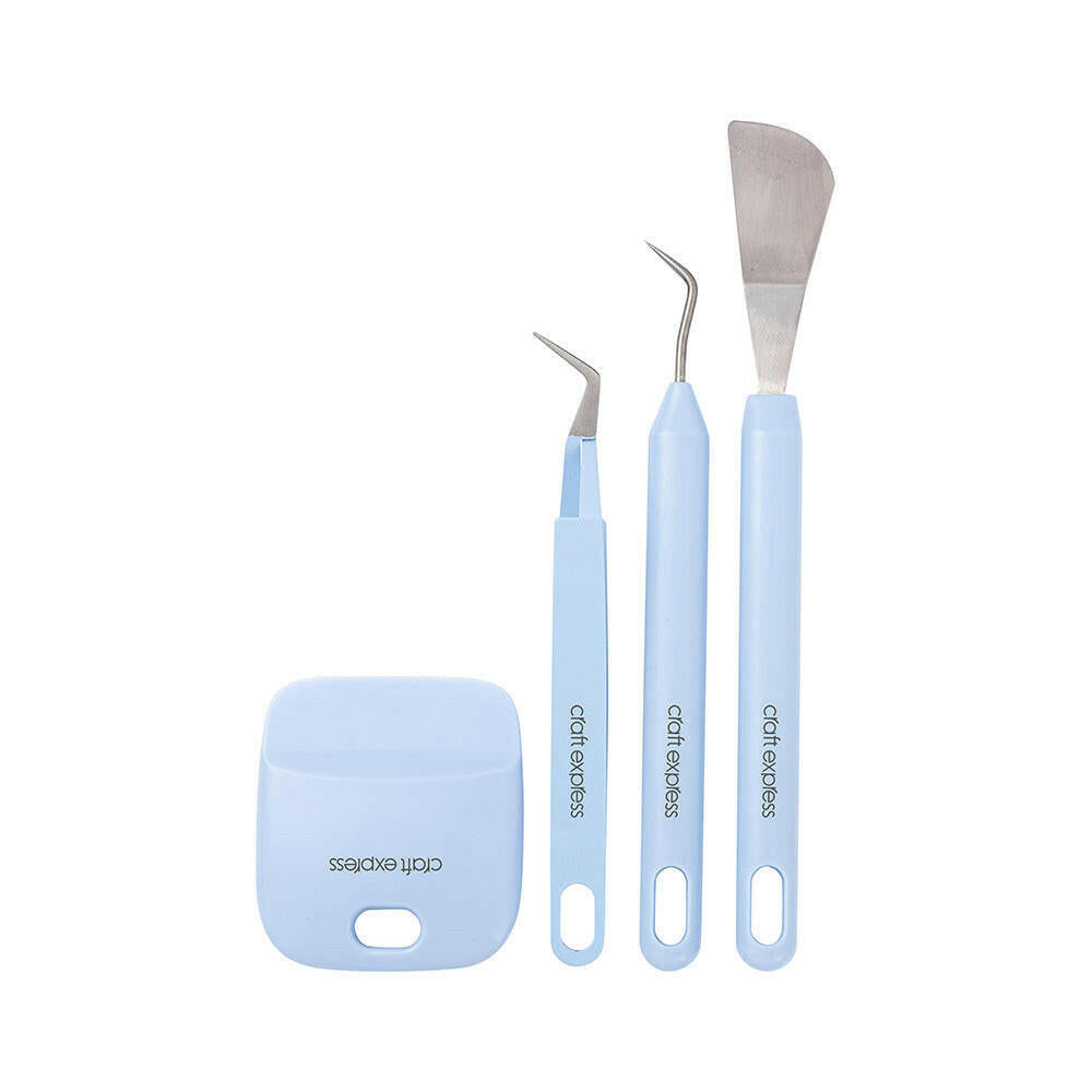 Craft Express 4 Piece Vinyl Tool Kit for Weeding & Crafting.