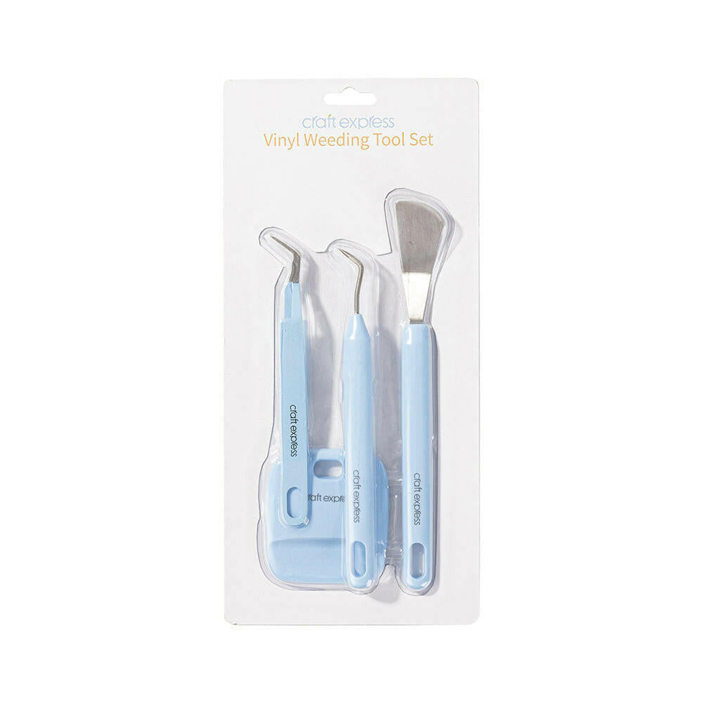 Craft Express 4 Piece Vinyl Tool Kit for Weeding & Crafting.