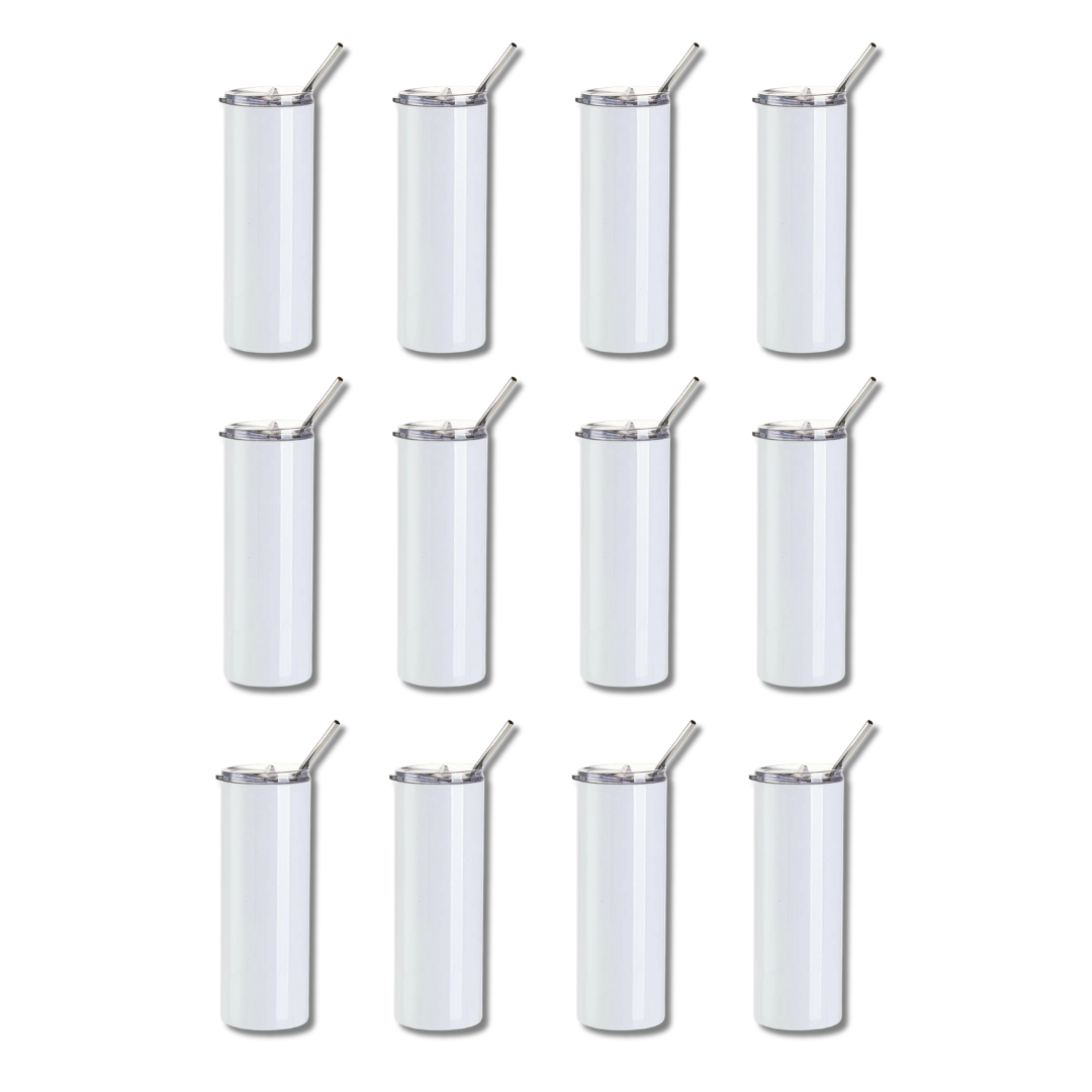 Craft Express Elite Pro Tumbler Press Profit Bundle, 12 Pack 20oz