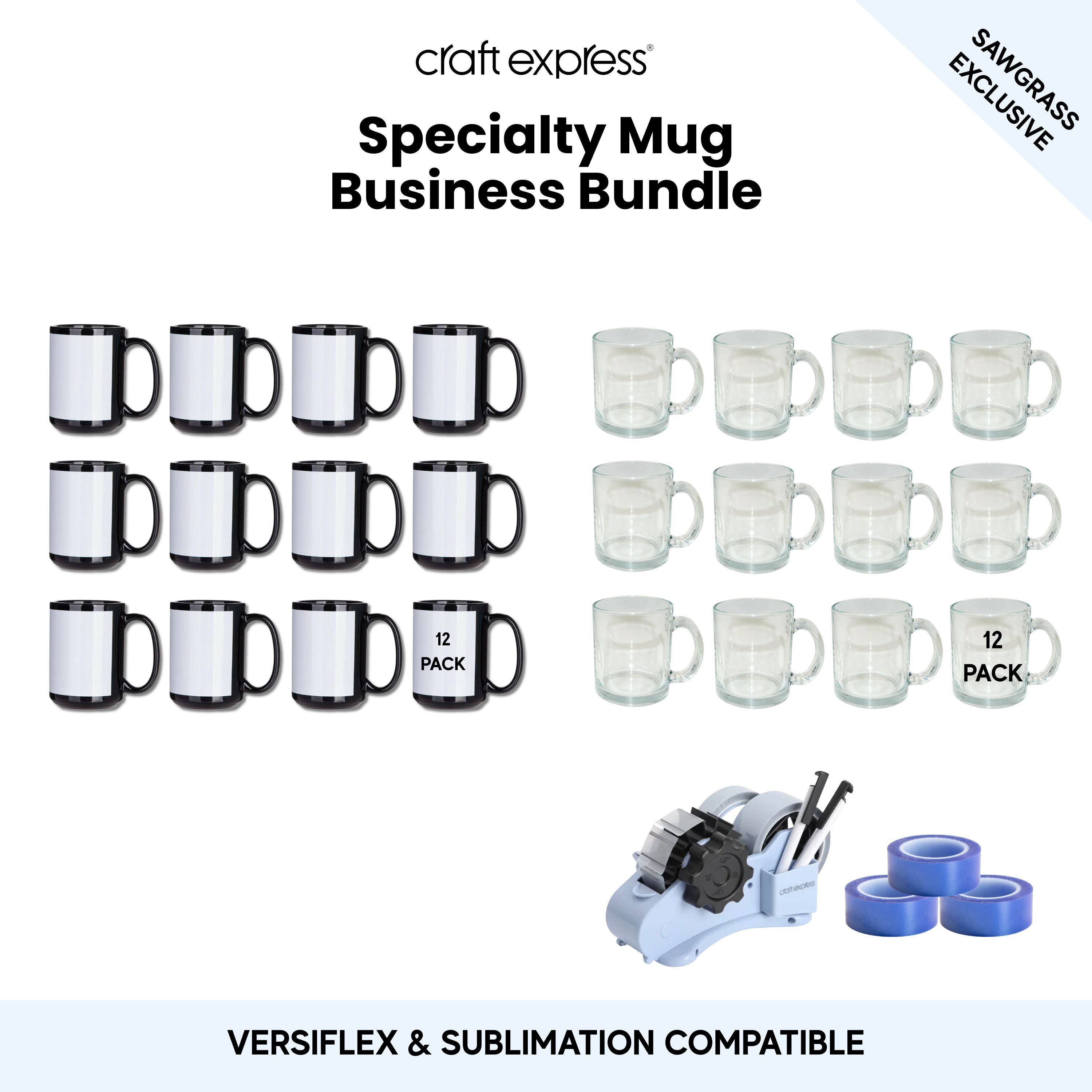 Craft Express Specialty Mug Business Bundle | Sawgrass Exclusive