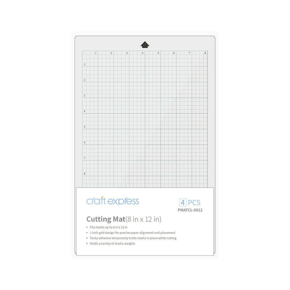 8" x 12" Cutting Mats - 4 Pack - Craft Express - - 8" x 12" Cutting Mats - 4 Pack - Craft Express -