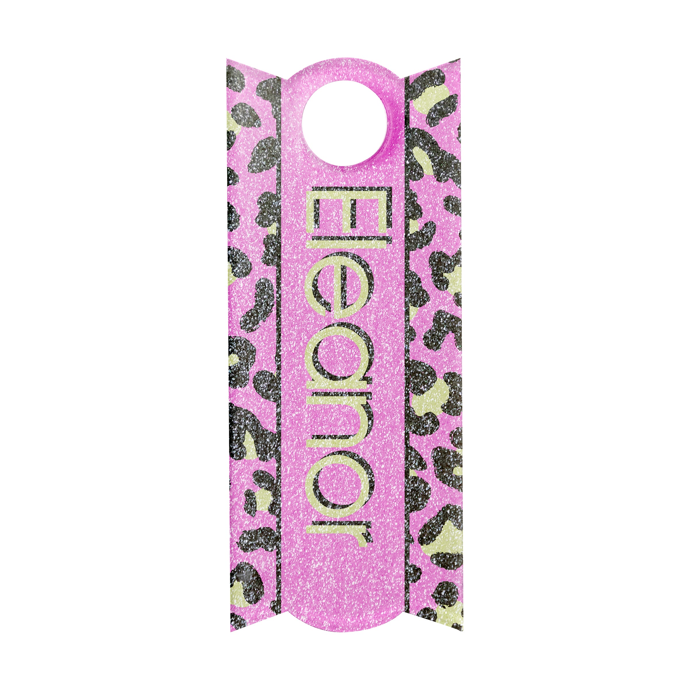 Craft Express 6 Pack Acrylic Glitter Name Tags for 40oz Tumblers