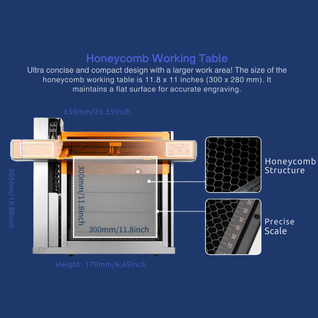 Craft Express ARC B1 Laser Engraving Machine – High Precision Smart Diode Laser Cutter.