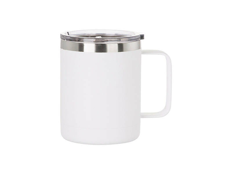 Craft Express 4 Pack 12oz Powder Coated Stainless Steel Mugs – Laser-Ready Blanks.
