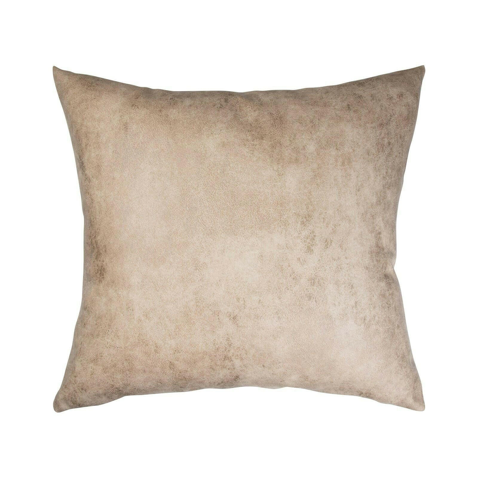 Brown Vegan Leather Sublimation Pillow Cases - 4 Pack - Craft Express - - Brown Vegan Leather Sublimation Pillow Cases - 4 Pack - Craft Express -