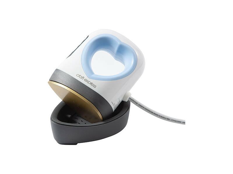 Craft Express Small Handheld Heat Press – Mini 3.5" x 2.25" for Sublimation & HTV.