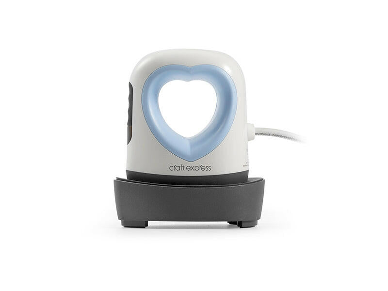 Craft Express Small Handheld Heat Press – Mini 3.5" x 2.25" for Sublimation & HTV.