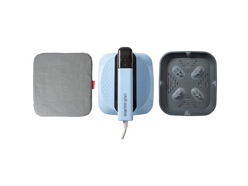 Craft Express Small Handheld Heat Press – Mini 3.5" x 2.25" for Sublimation & HTV