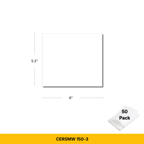Craft Express 50 Pack Sublimation Shrink Film Sheets – Heat Wraps for Irregular Blanks