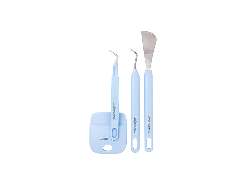 Craft Express 4 Piece Vinyl Tool Kit for Weeding & Crafting