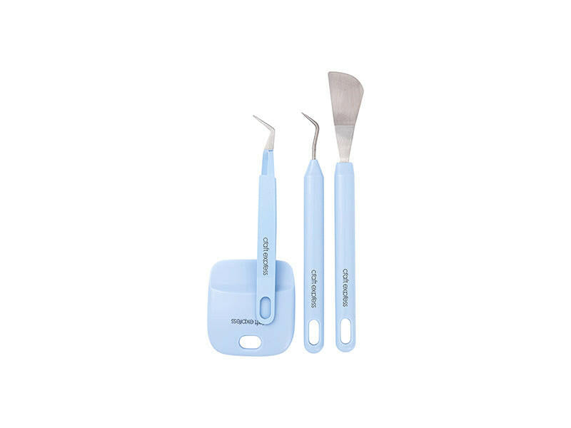 Craft Express 4 Piece Vinyl Tool Kit for Weeding & Crafting.