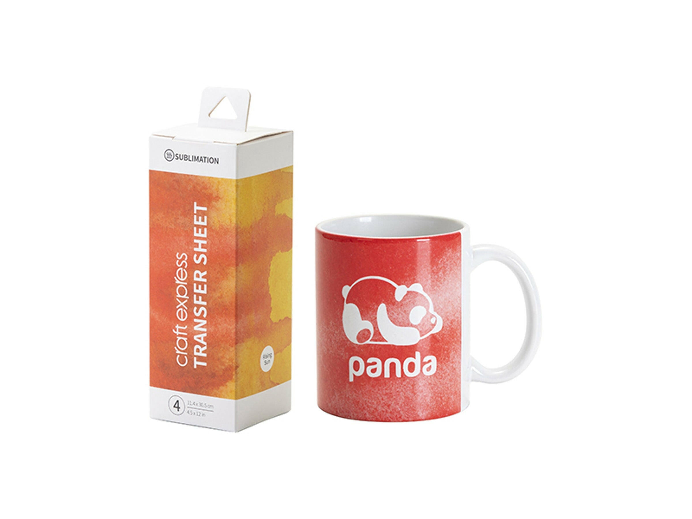 Craft Express 4 Pack 4.5x12 Sublimation Transfer Sheets.