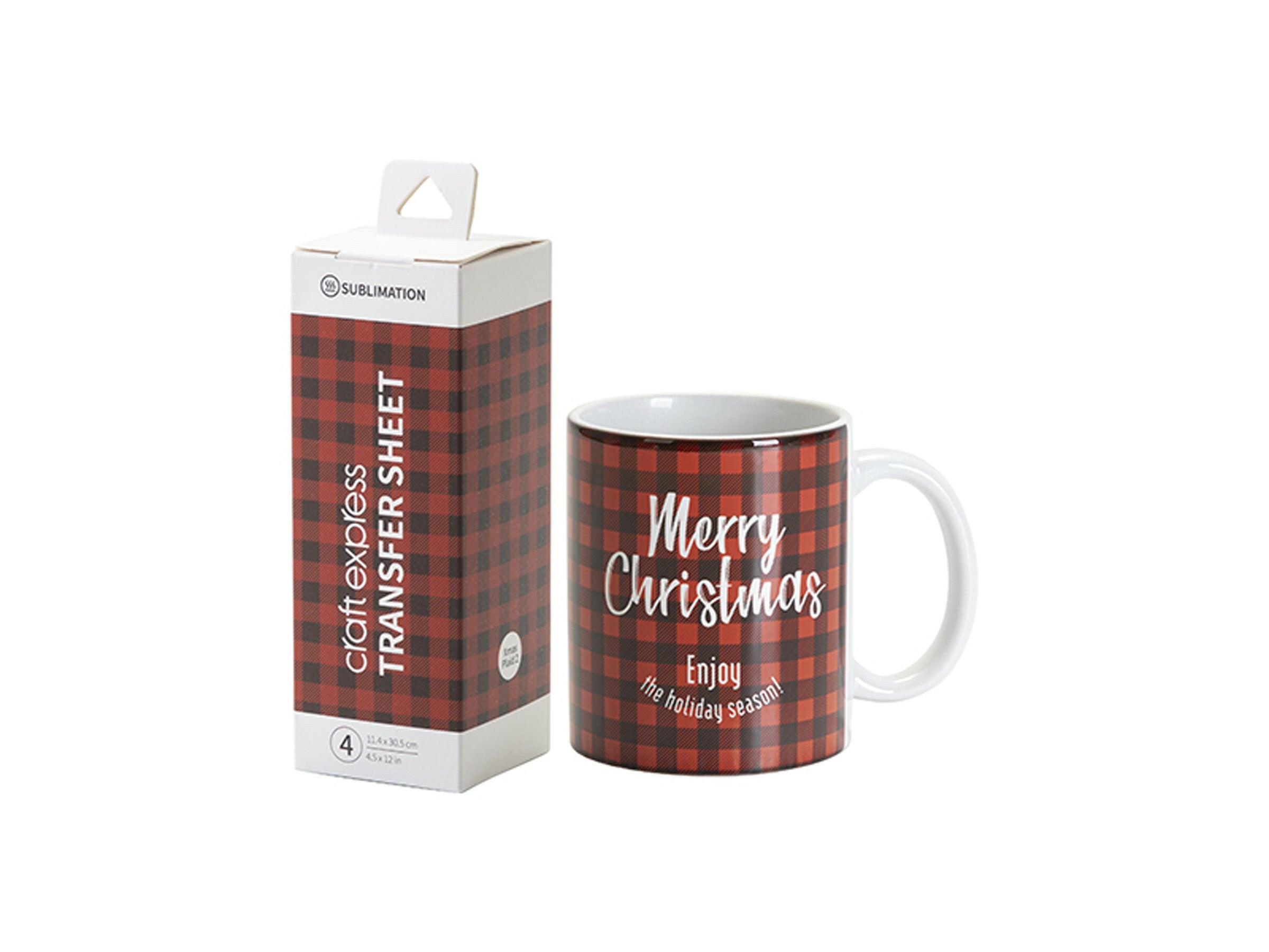 Craft Express 4 Pack 4.5x12 Sublimation Transfer Sheets.