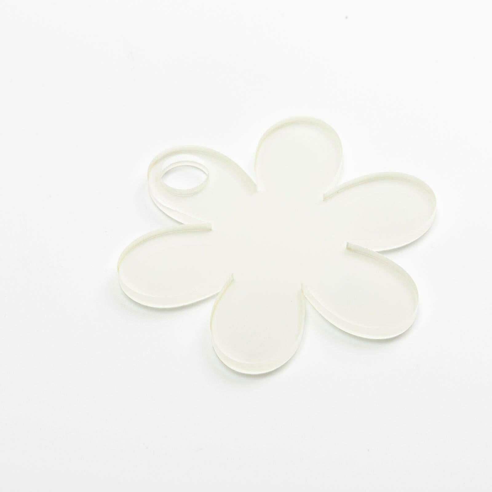 Craft Express 10 Pack 40oz Tumbler Acrylic Flower Sublimation Name Tags - Craft Express