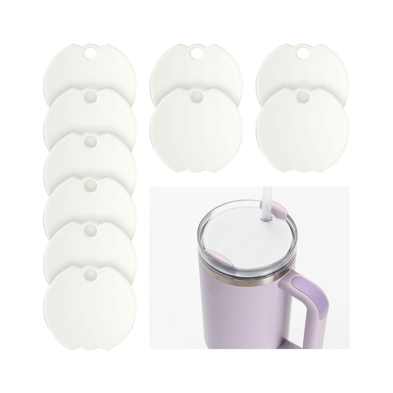 Craft Express 10 Pack 40oz Tumbler Acrylic Name Tags.