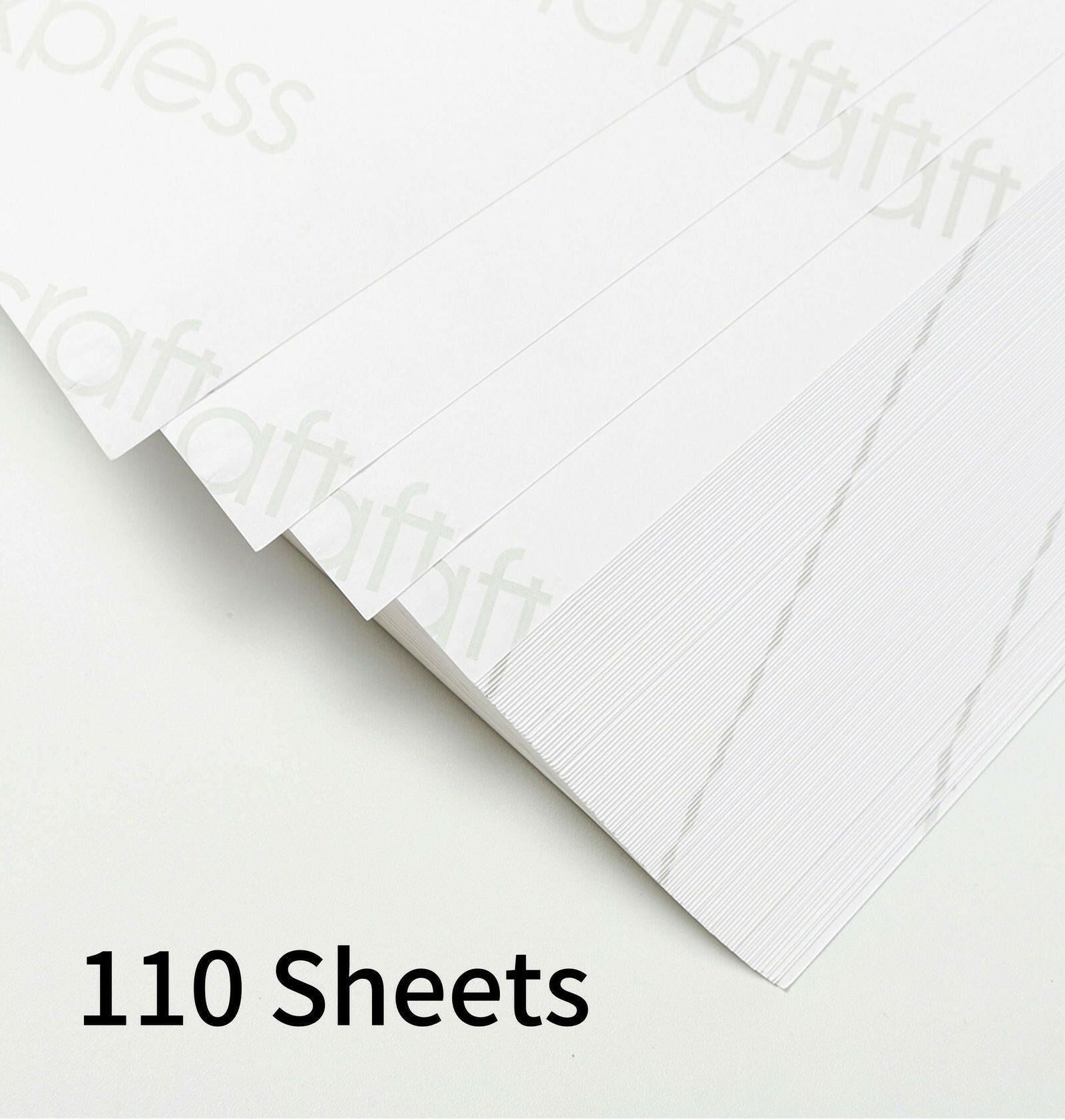 Craft Express 110 Pack Sublimation Transfer Paper.