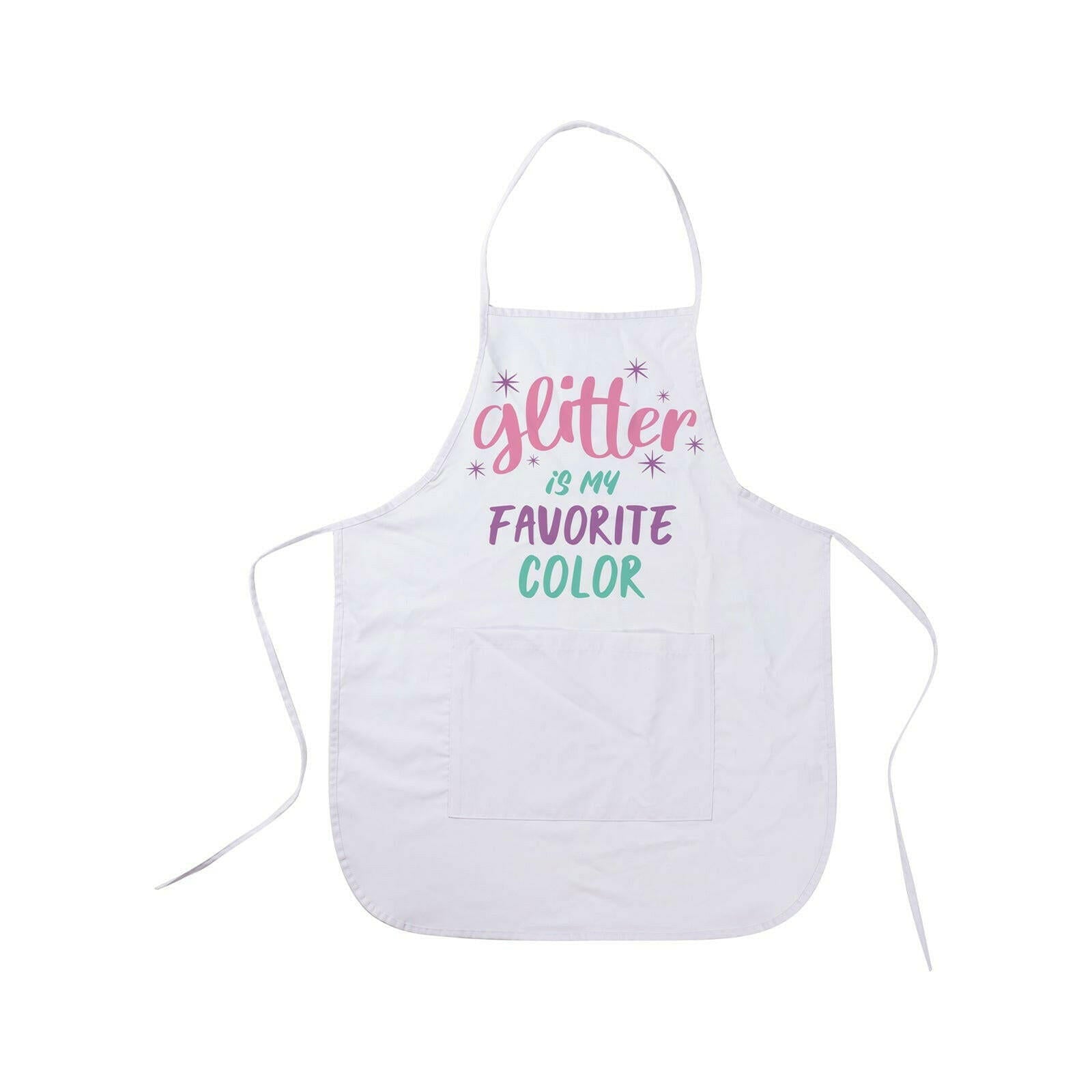 Craft Express 2 Pack White Adult Aprons With Pocket - Craft Express - - Craft Express 2 Pack White Adult Aprons With Pocket - Craft Express -