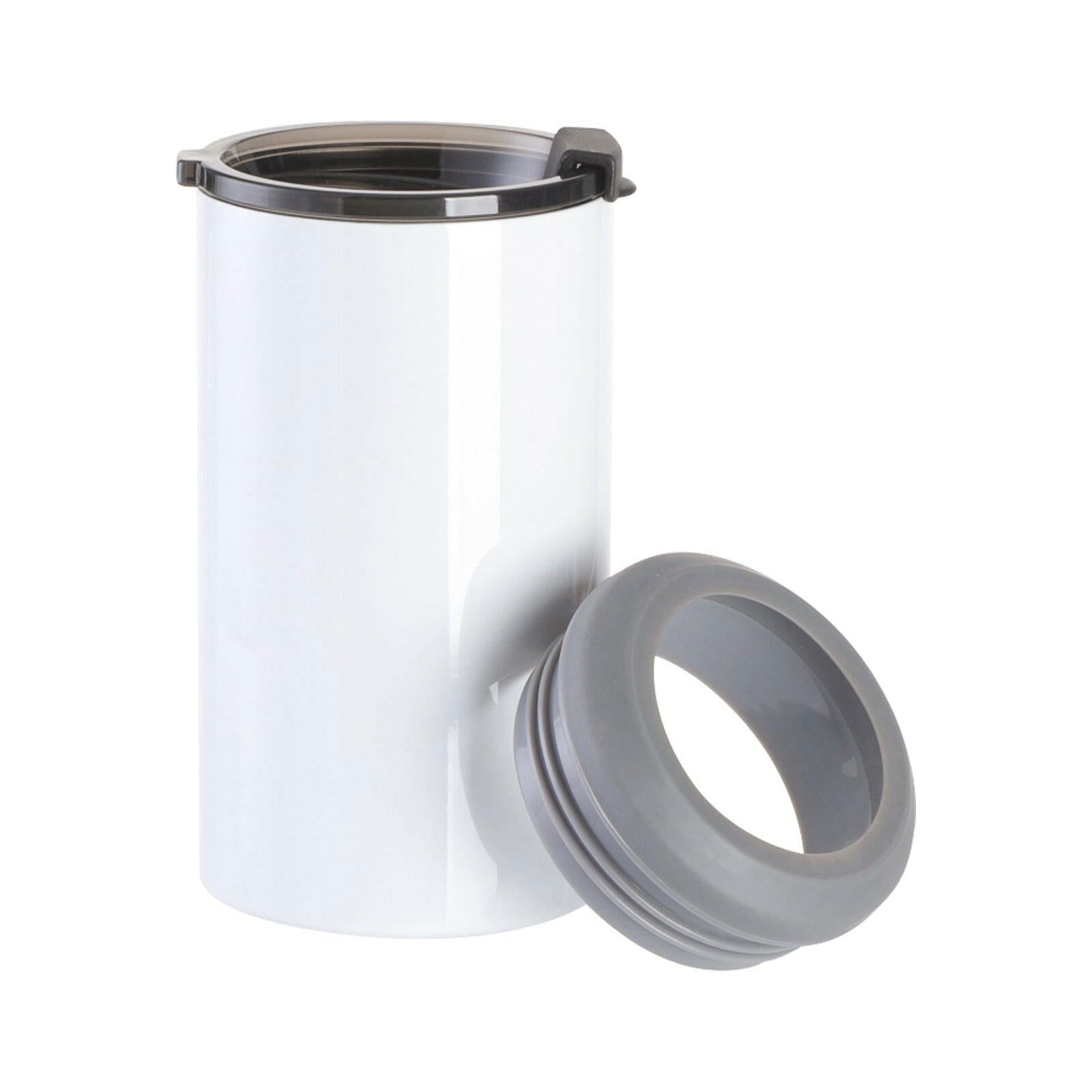 Craft Express 4 Pack 12oz 4-in-1 Stainless Steel Sublimation Can Coolers - Craft Express