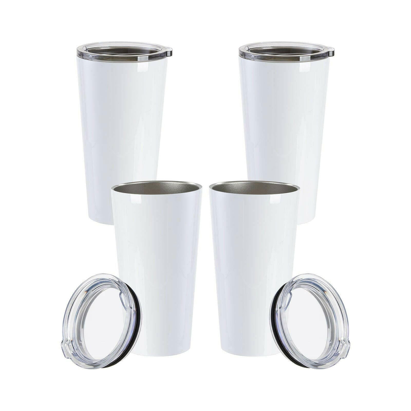 Craft Express 4 Pack 20oz Latte Sublimation Tumblers - Craft Express