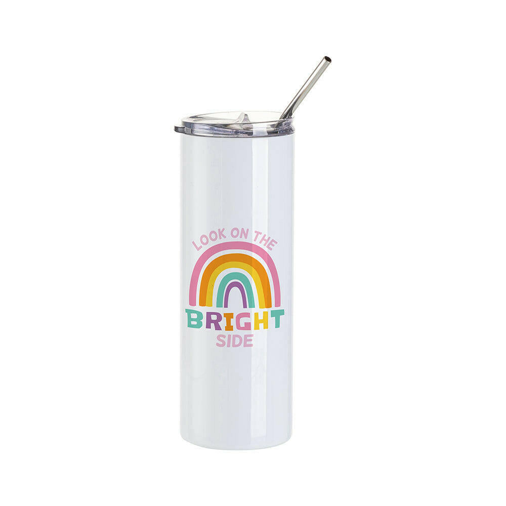 Craft Express 4 Pack 20oz Stainless Steel Skinny Sublimation Tumblers - Craft Express