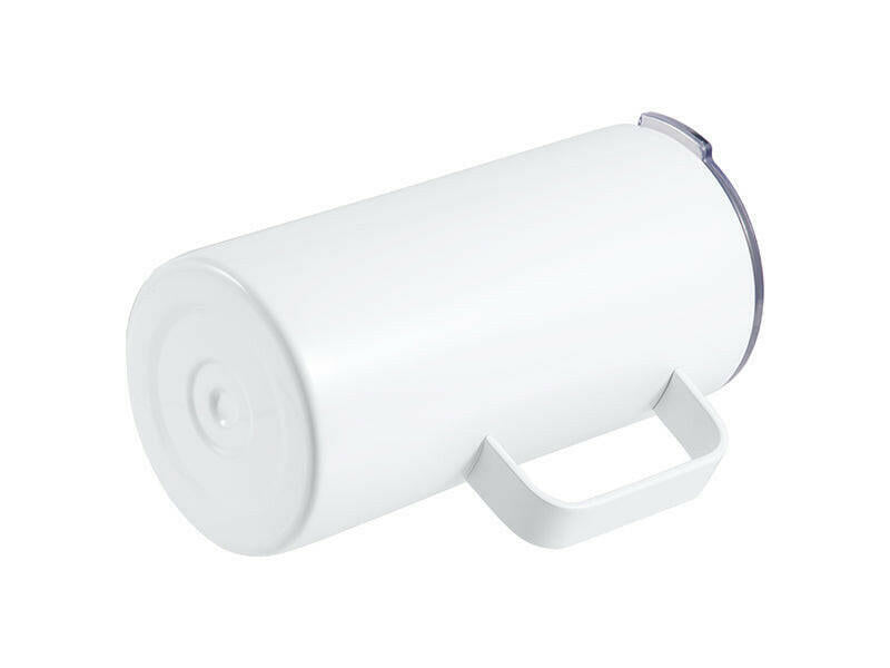 Craft Express 4 Pack 20oz Stainless Steel Sublimation Handled Mugs with Slide Lids - Craft Express