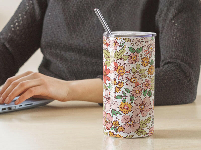 Craft Express 4 Pack 20oz Stainless Steel Sublimation Mugs with Sliding Lids - Craft Express