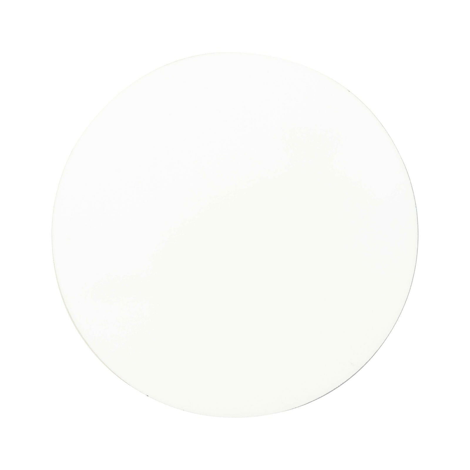 Craft Express 4-Pack White Round Coasters – Sublimation Hardboard Blanks.