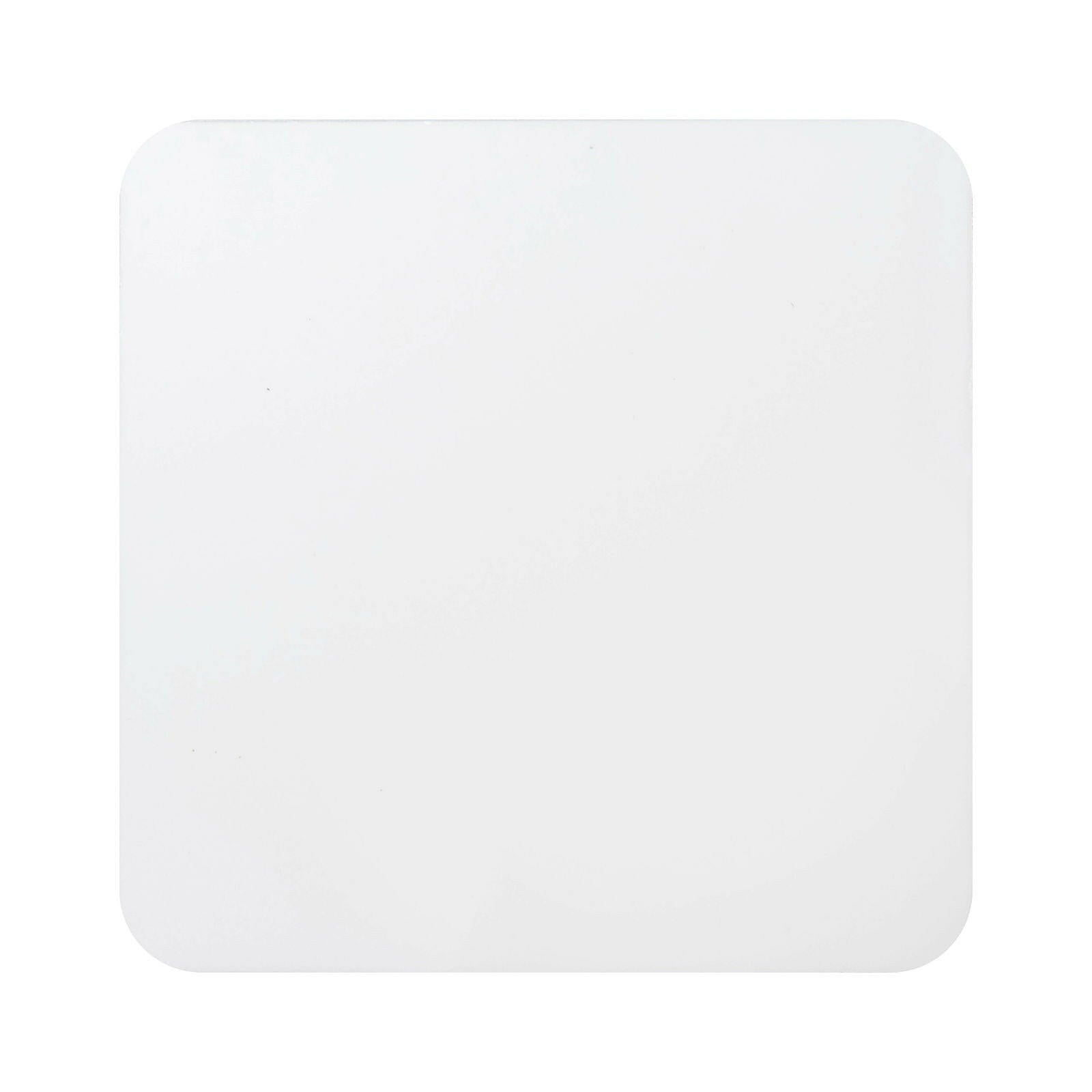 Craft Express 4-Pack White Square Coasters – Sublimation Hardboard Blanks.