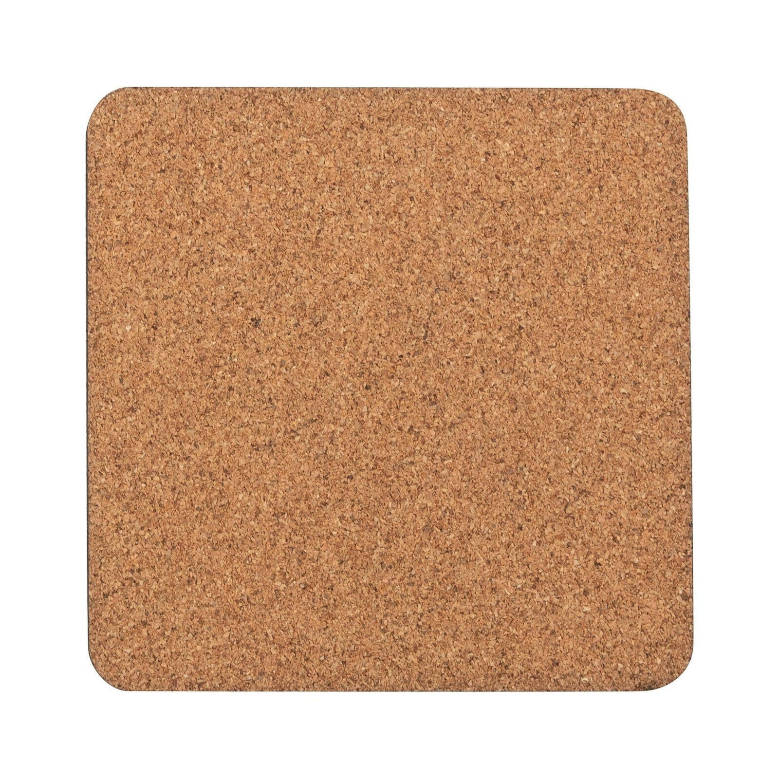 Craft Express 4-Pack White Square Coasters – Sublimation Hardboard Blanks.