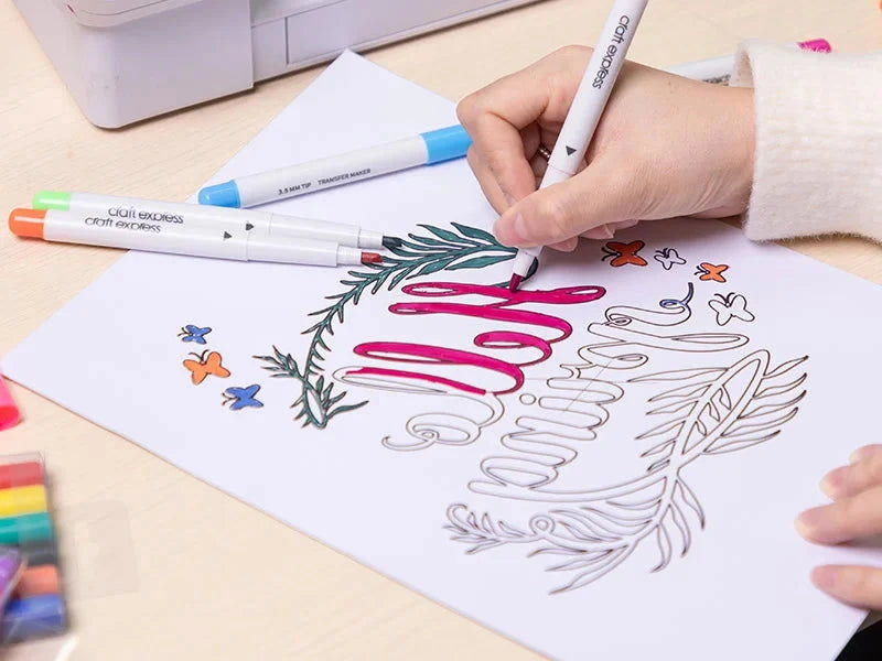 Craft Express 6 Pack Assorted Joy Sublimation Markers - Craft Express