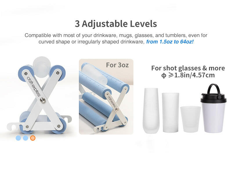 Craft Express Adjustable Tumbler Cradle - Craft Express