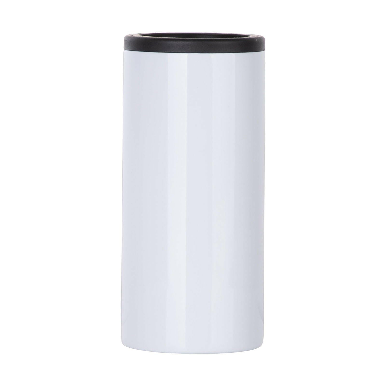 Craft Express White 12oz Skinny Can Cooler for Sublimation - Craft Express