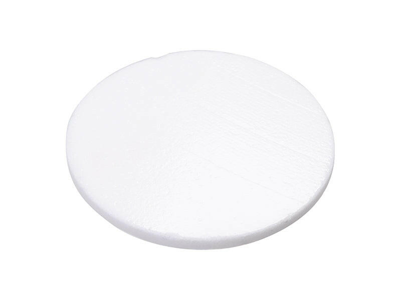 Craft Express 4 Pack Round Marble Sublimation Coasters – 4" White Stone Blanks
