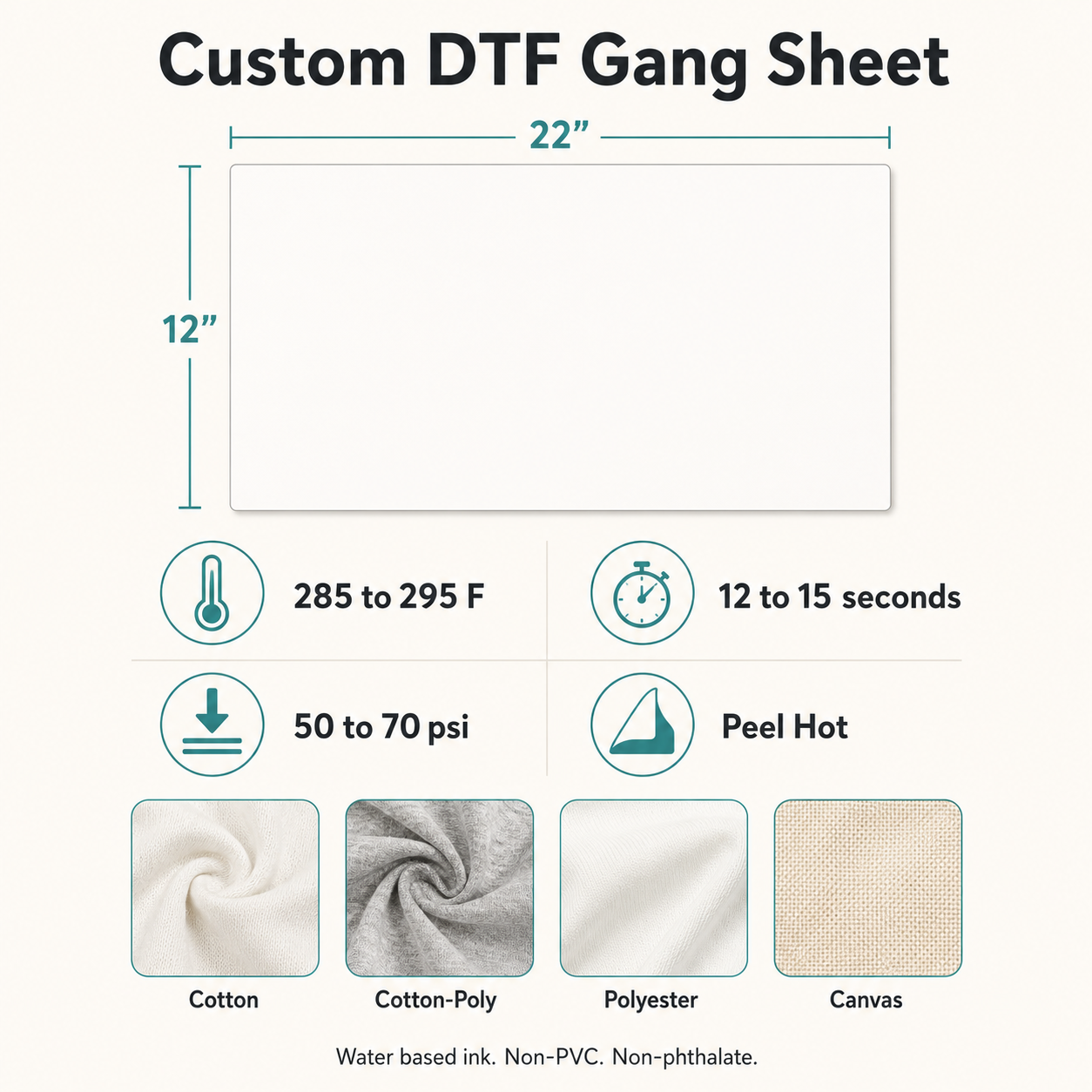Custom DTF Gang Sheets