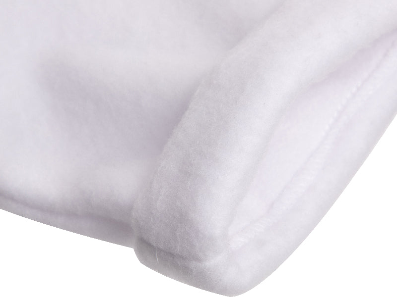 Craft Express 4 Pack Fleece Sublimation Baby Hats – Soft White Beanie Blanks