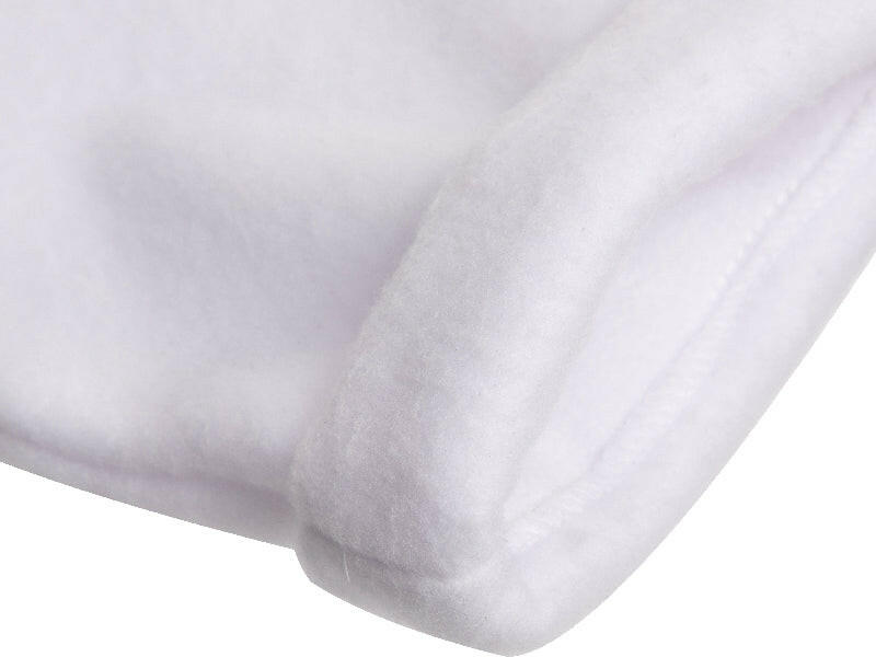 Craft Express 4 Pack Fleece Sublimation Baby Hats – Soft White Beanie Blanks