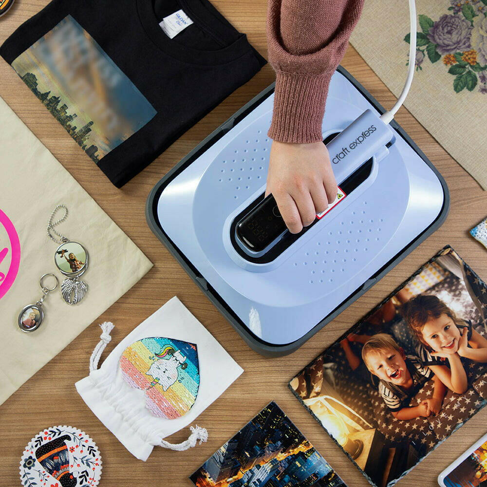 Large Handheld Heat Press - Craft Express -