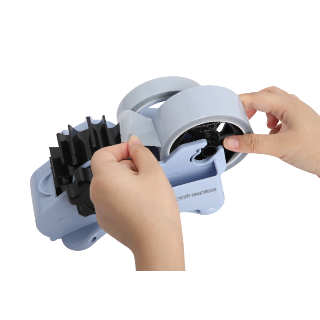 Multi-Function Tape Dispenser - Blue - Craft Express -