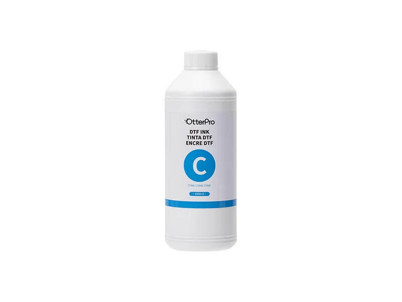 Otter DTF Ink, 1000ml – Vibrant, Fade-Resistant DTF Ink for Cotton & Polyester Transfers.