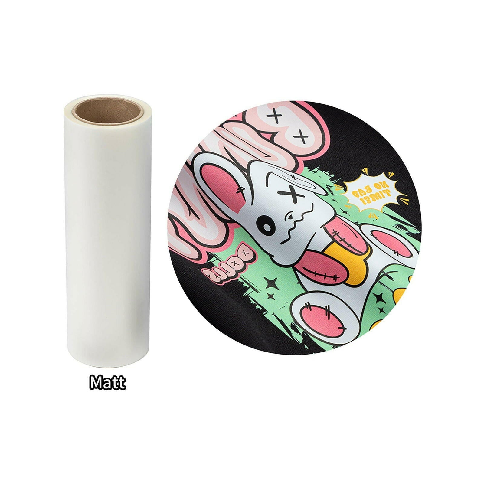 Otter DTF Transfer Film – Double Sided Matte for Vibrant, Cold Peel Transfers.