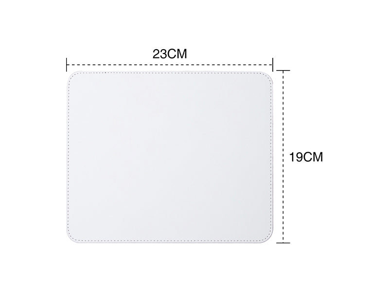 Craft Express 4 Pack Sublimation Vegan Leather Placemats – 12"x18" White