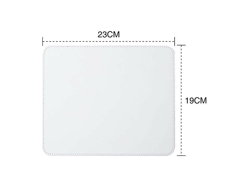 Craft Express Sublimation Vegan Leather Placemats: 12 x18 Inch White