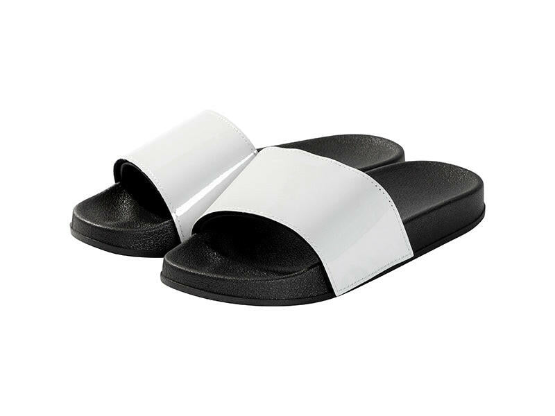 Craft Express Vegan Leather Sublimation Sliders – Adult Size Custom Slide Sandals.